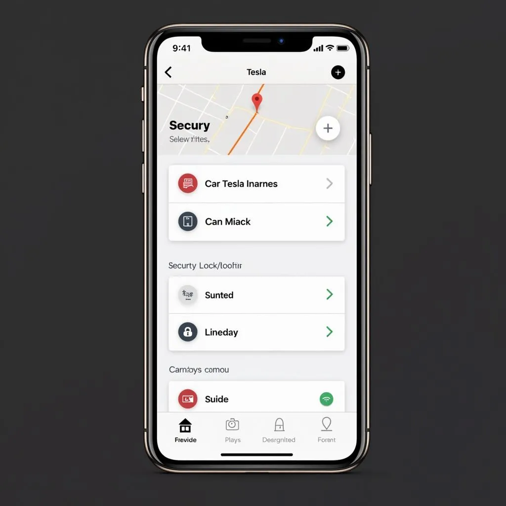 Tesla Mobile App Security Features