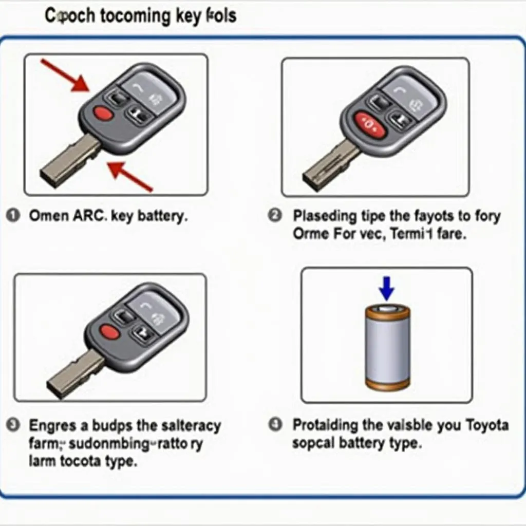 Replacing the Battery in a Toyota Tacoma Key Fob