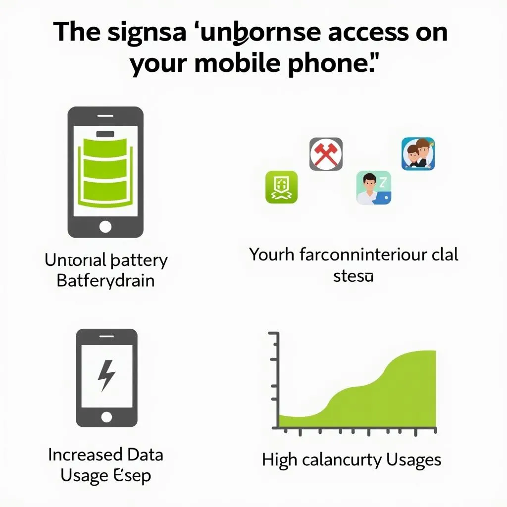 Signs of Unauthorized Access on Mobile