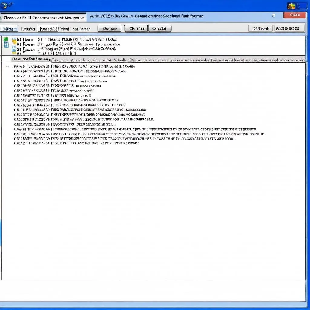 VCDS Clear Codes