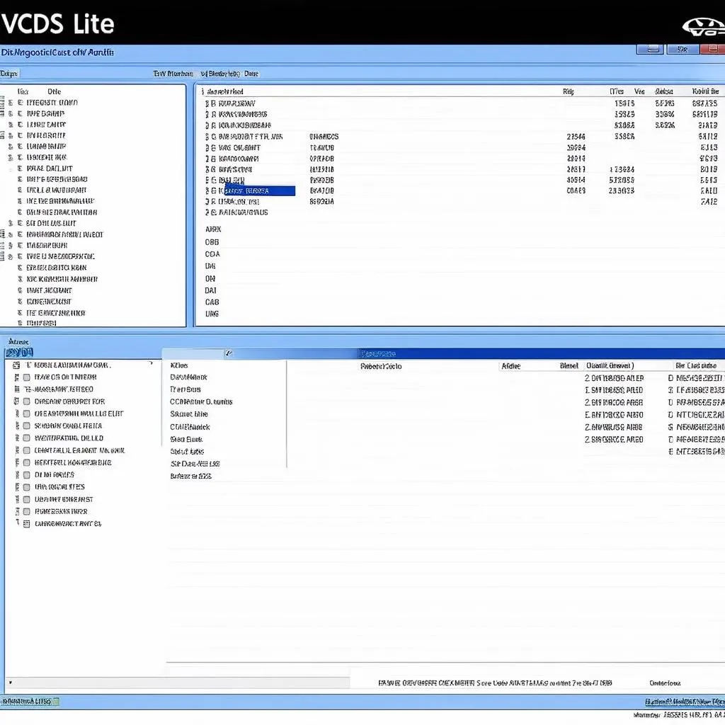 VCDS Lite Interface