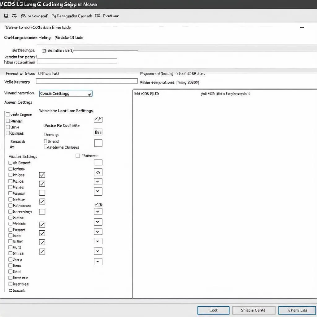 User-friendly interface of VCDS Long Coding Helper