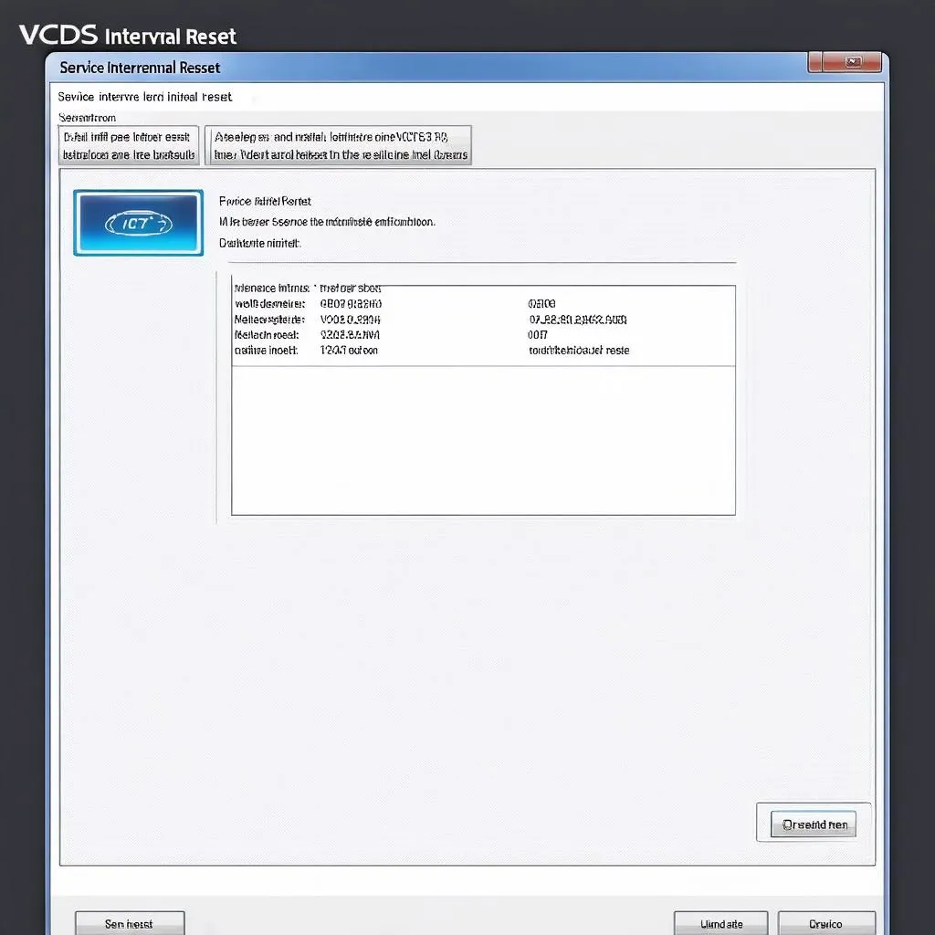 VCDS Reset Inspection Due