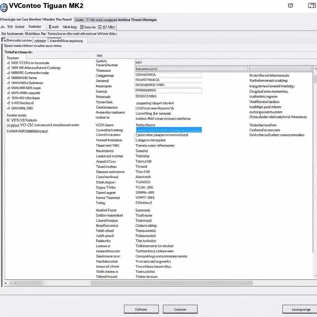 VCDS Software Interface