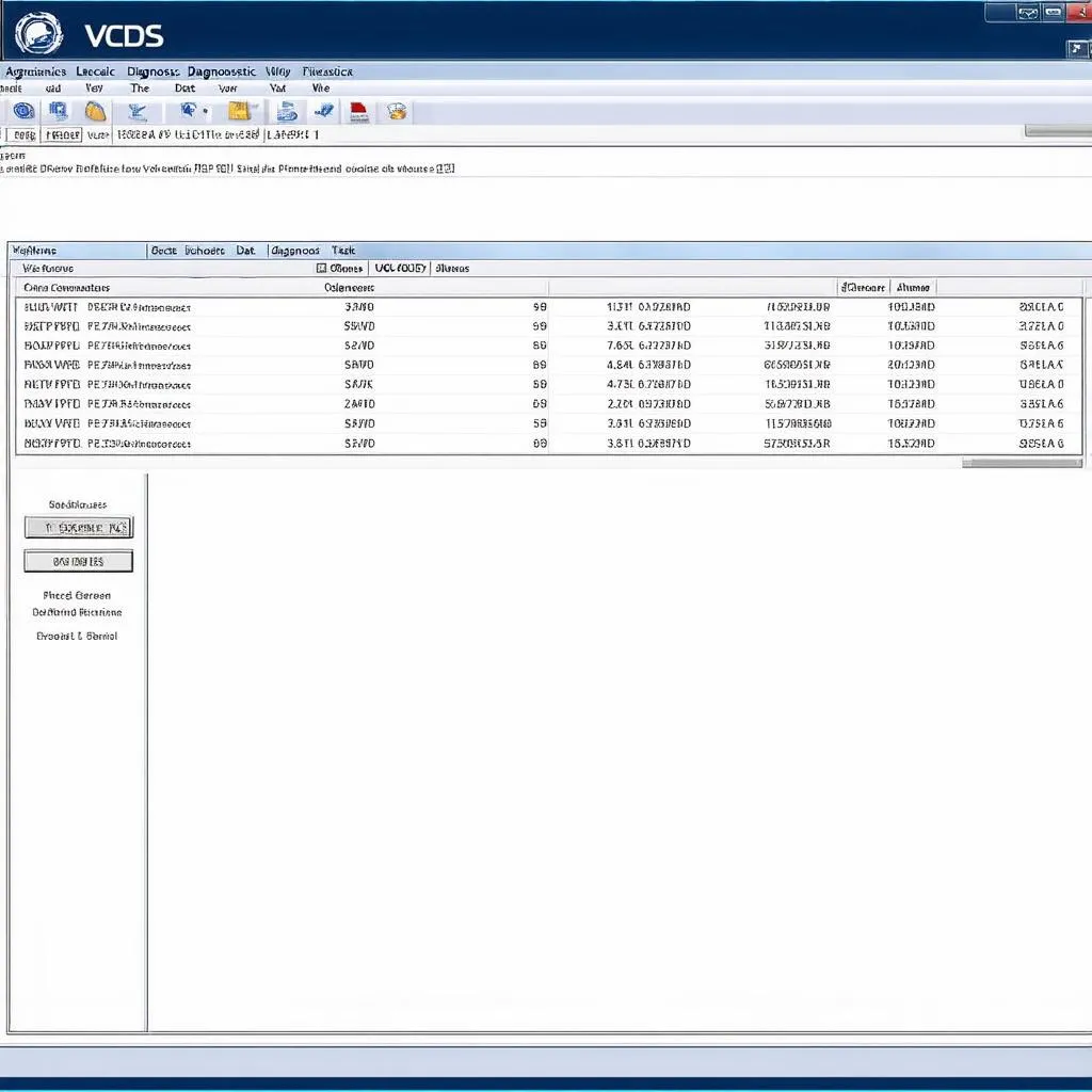 VCDS Software Interface