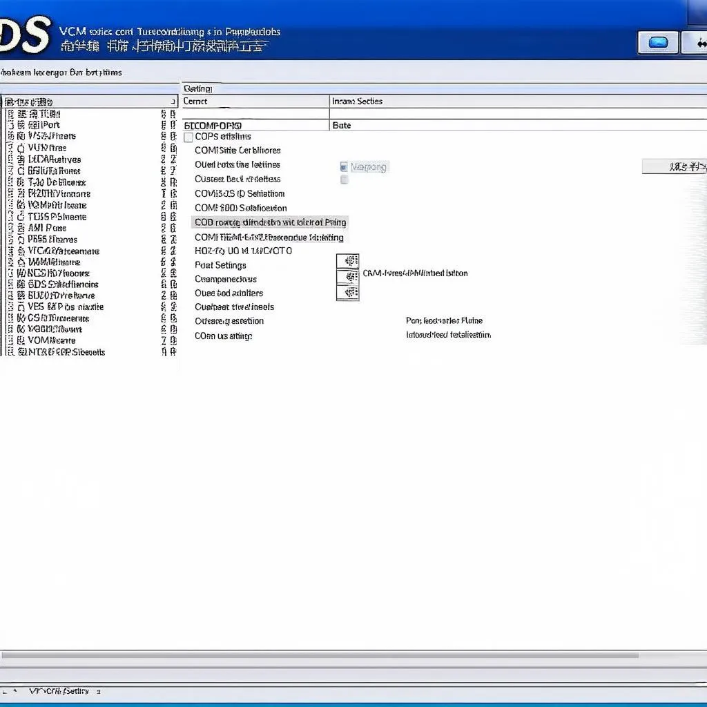 VCDS software interface