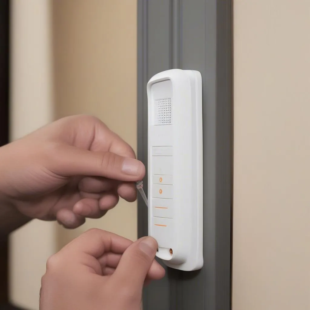 Vivint sensor installation process