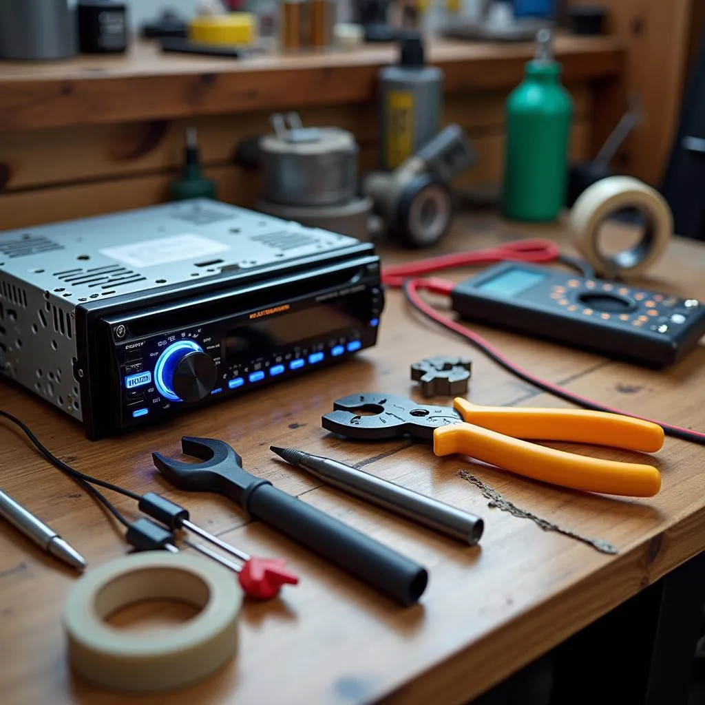 Car Radio Installation Tools