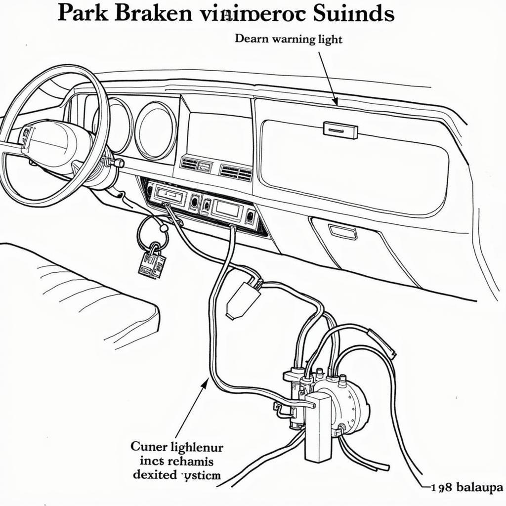 1963 Buick Riviera Park Brake System