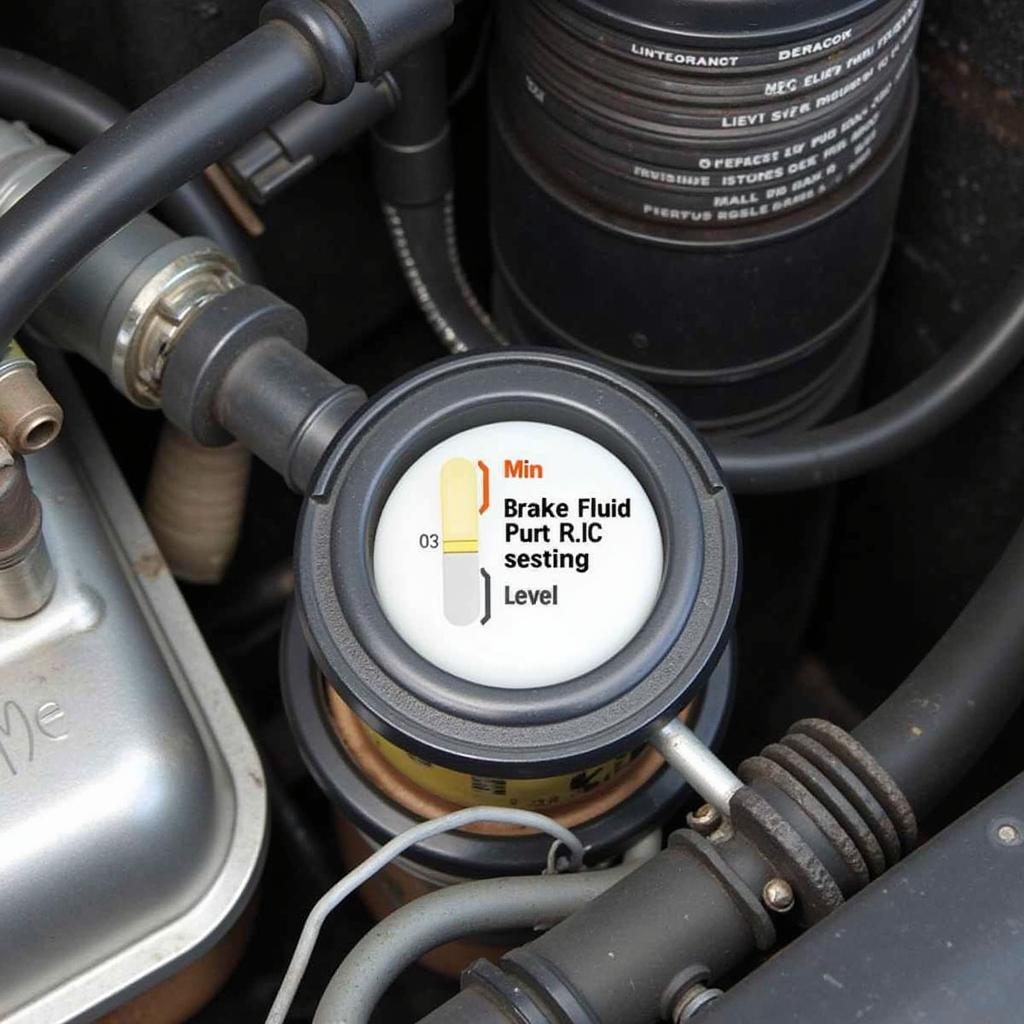 1968 Mustang Brake Fluid Reservoir