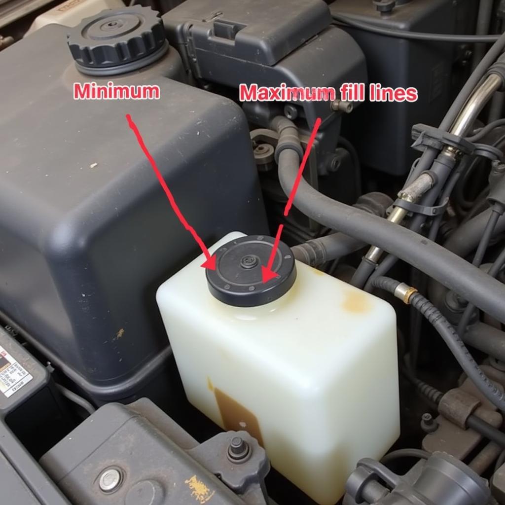 1988 GMC 2500 Brake Fluid Reservoir