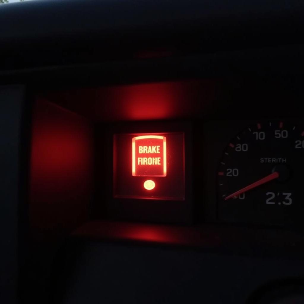 Brake Warning Light on Dashboard