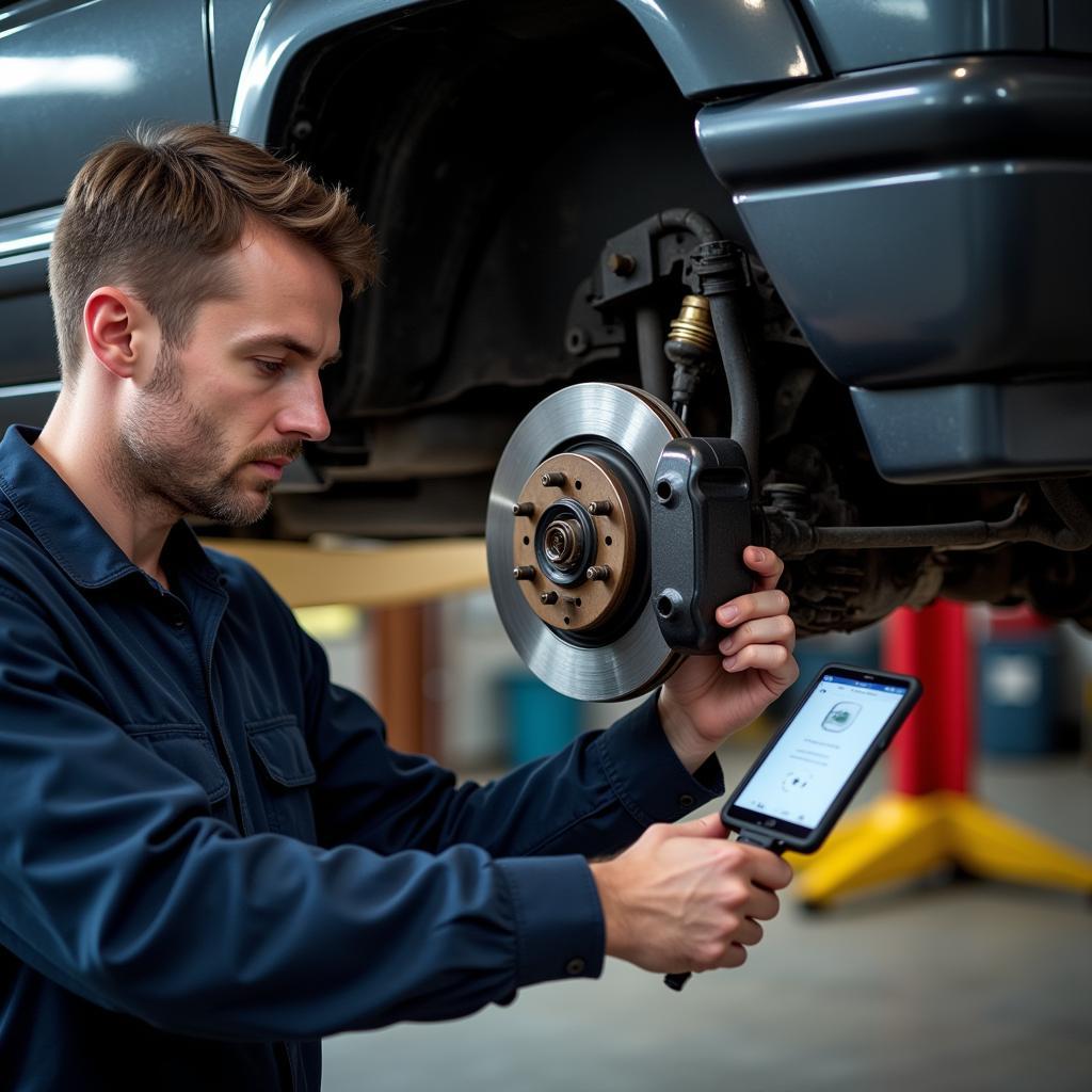 Professional Brake System Inspection on a 1999 Jeep Cherokee