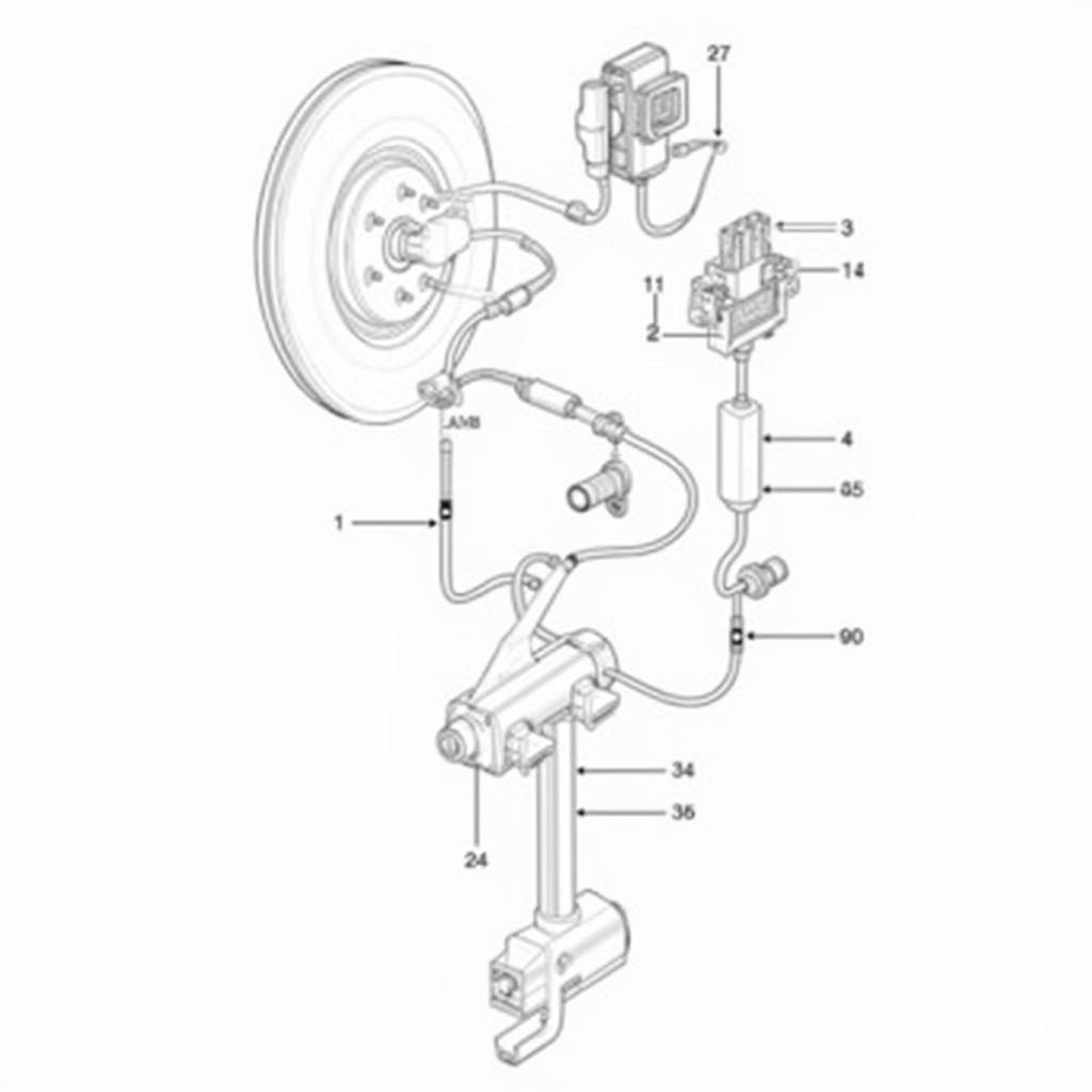 2001 Volvo S40 Brake System Diagram