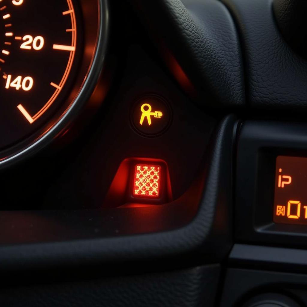 2006 BMW Z4 Seat Belt Warning Light on Dashboard