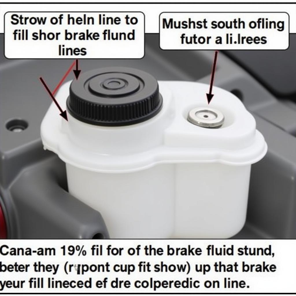 2007 Can-Am Brake Fluid Reservoir