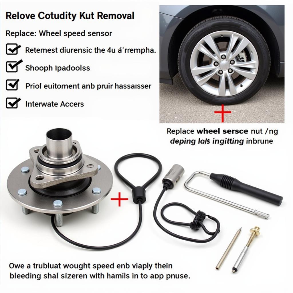 Replacing a Wheel Speed Sensor on a 2013 Buick Lacrosse