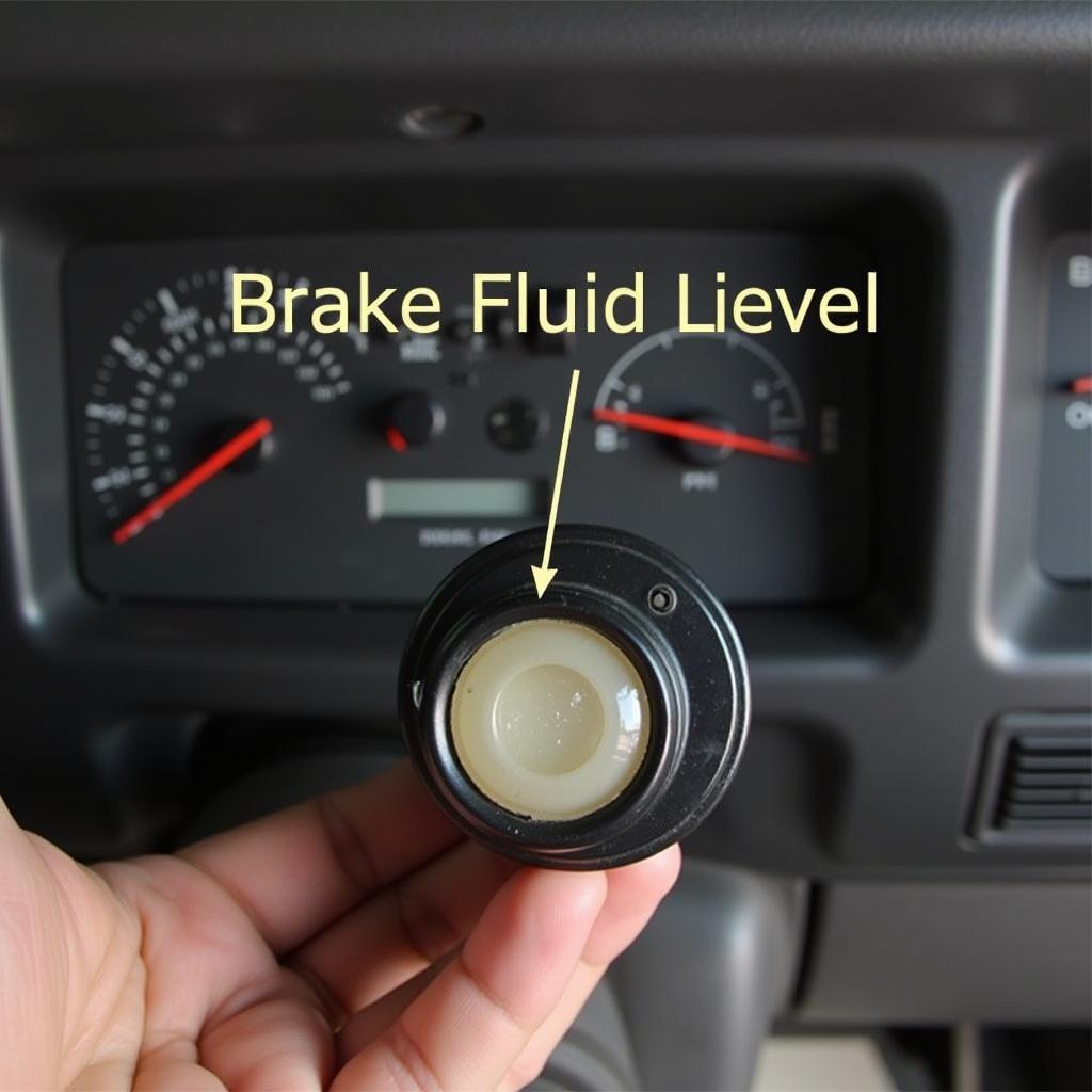 Checking Brake Fluid Level in 98 GMC