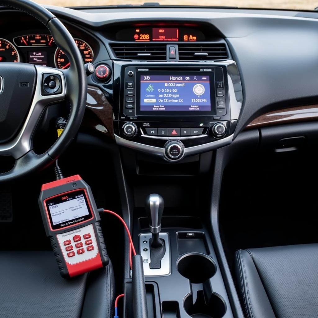 Connecting an OBD2 Scanner to Diagnose Accord Problems