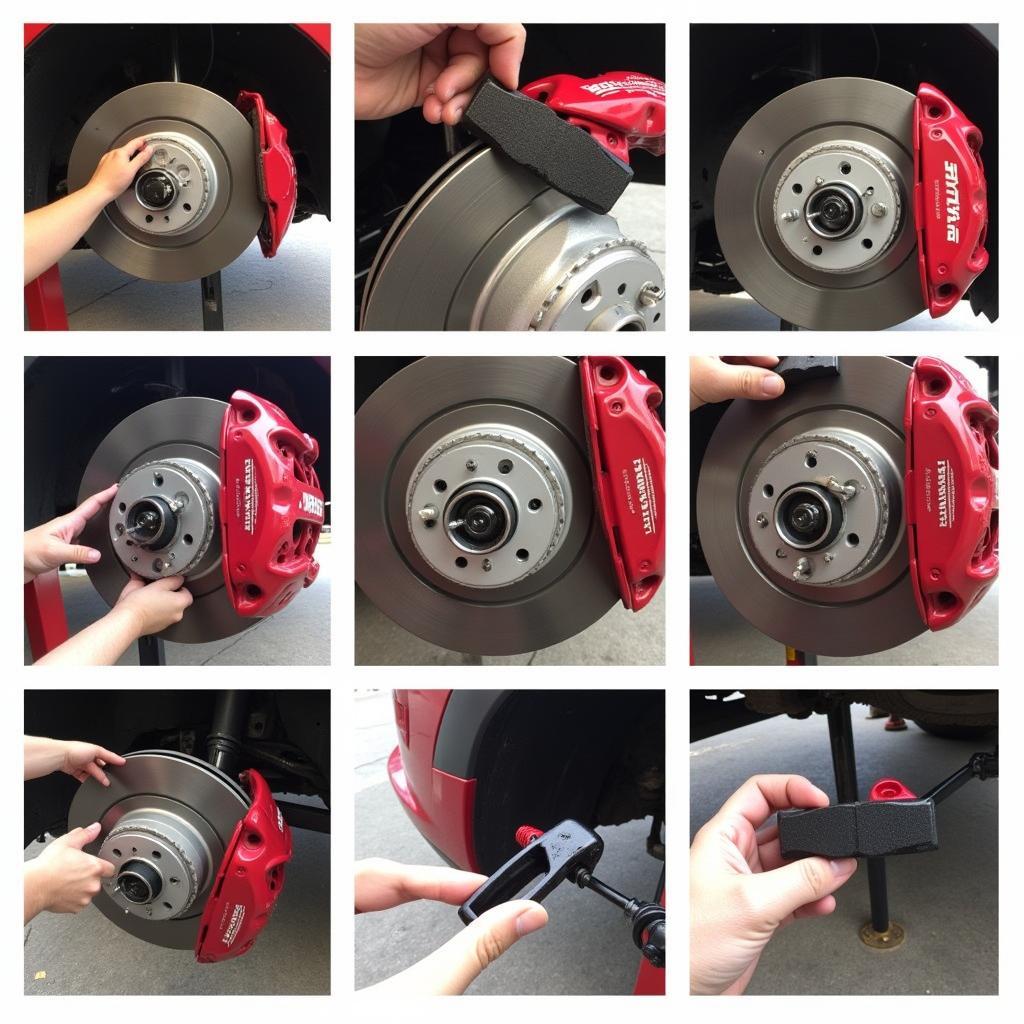 Replacing Alfa Romeo Brake Pads