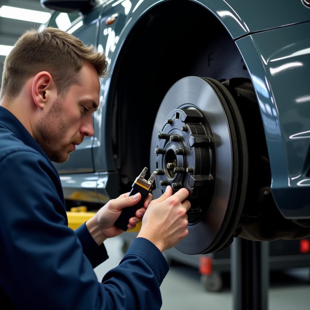 Audi Brake Inspection