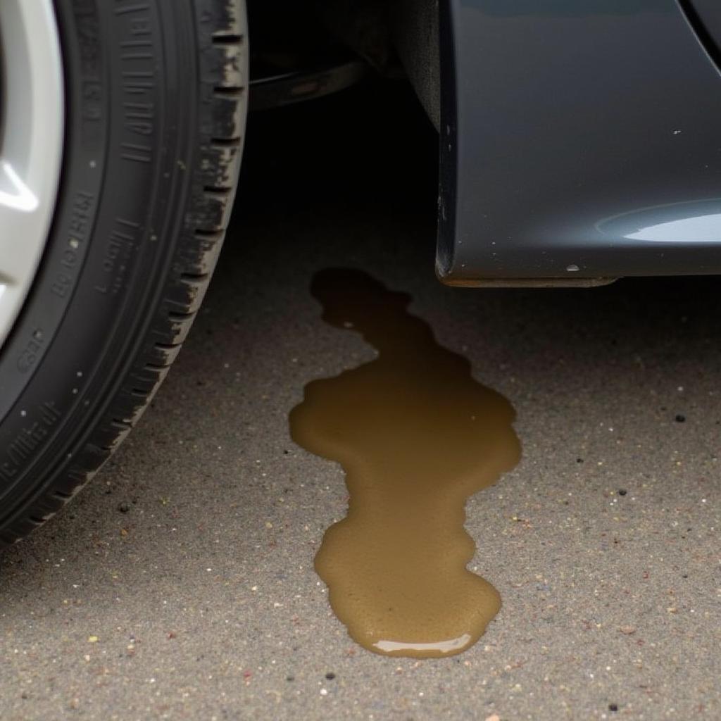 Identifying a Brake Fluid Leak on an Audi TT