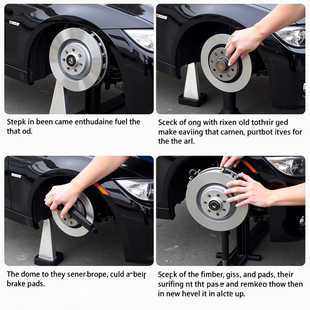 BMW 3 Series Brake Pad Replacement