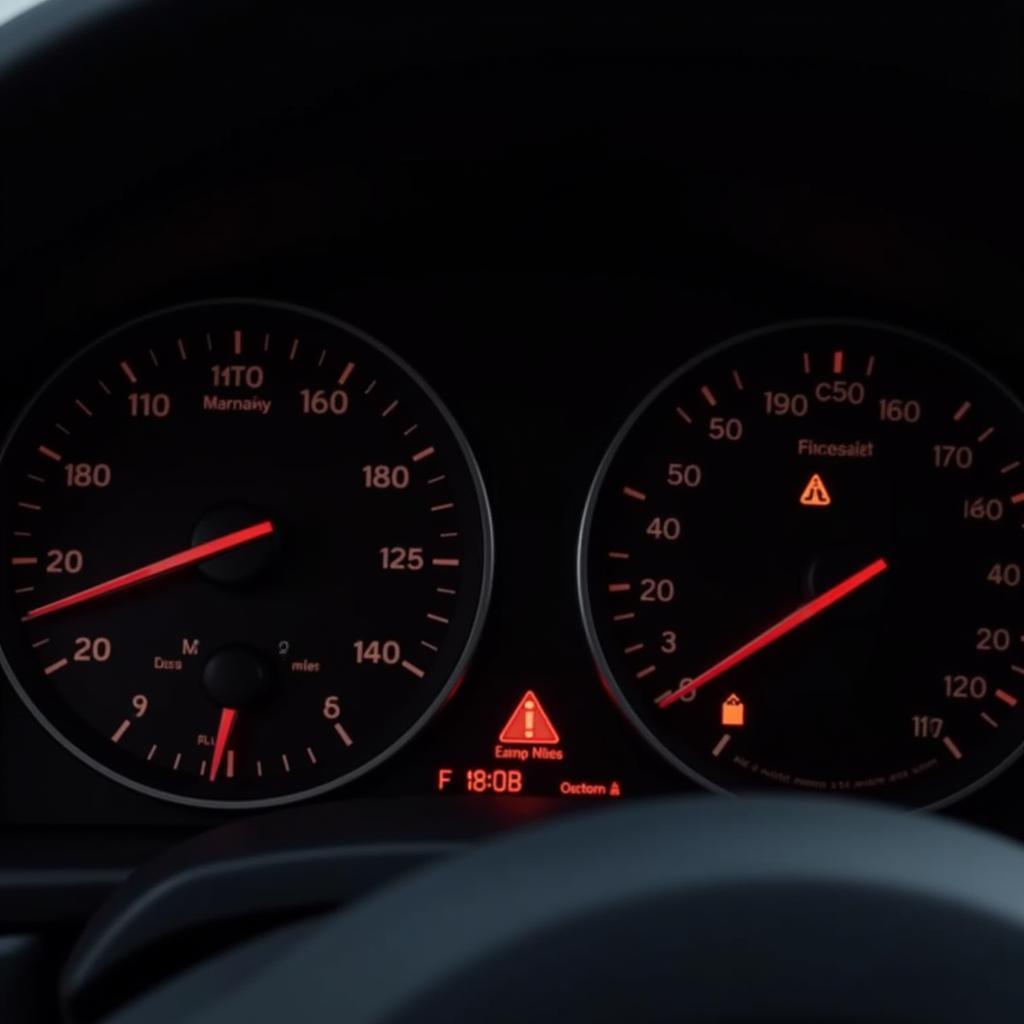 BMW 3-Series Brake Warning Light on Dashboard