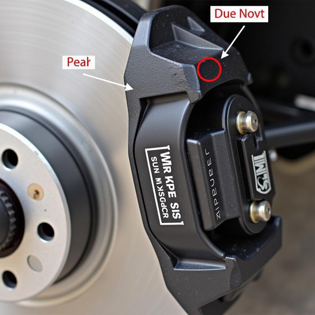 BMW Brake Pad Wear Sensor