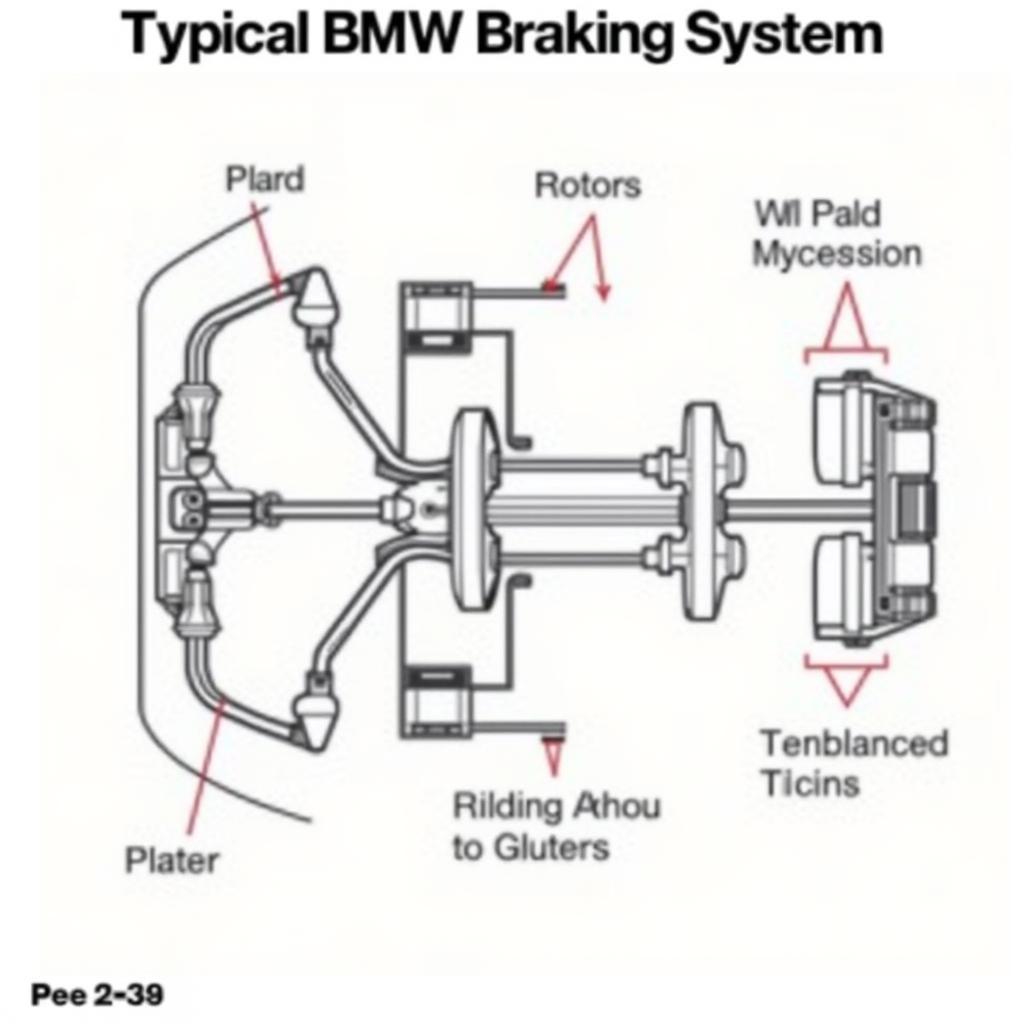 BMW Brake System Diagram