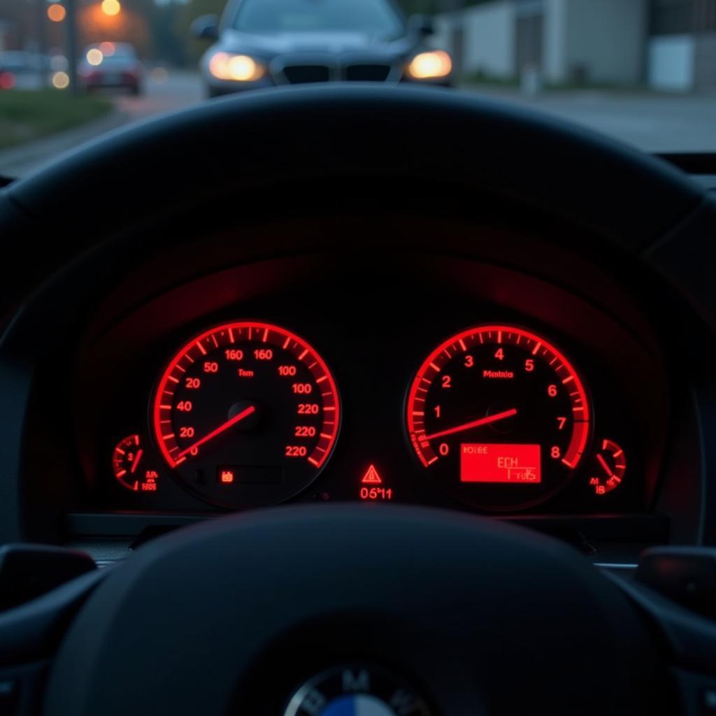 BMW Brake Warning Light Dashboard