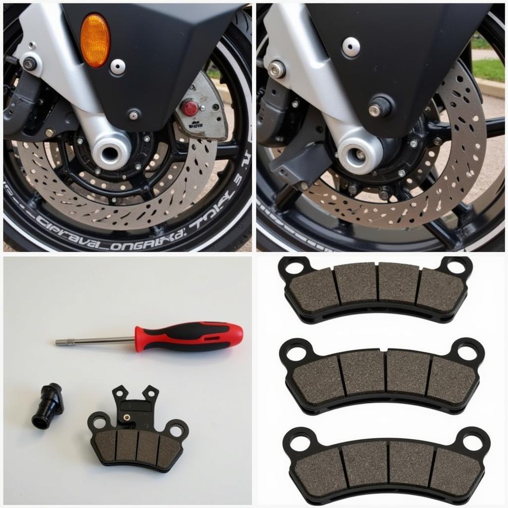 Replacing Brake Pads on a BMW R1200 GS