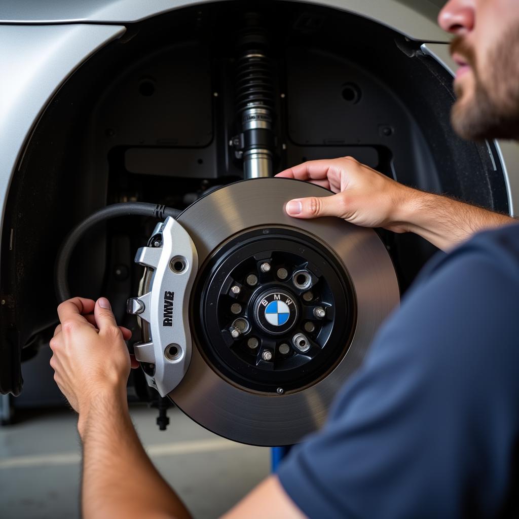 BMW Z3 Brake System Inspection