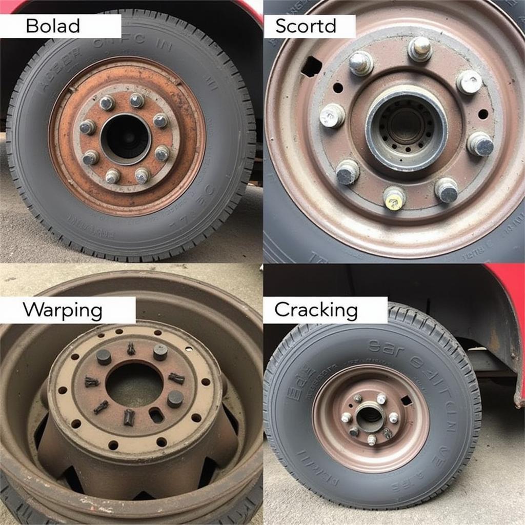 Inspecting a Trailer Brake Drum for Damage