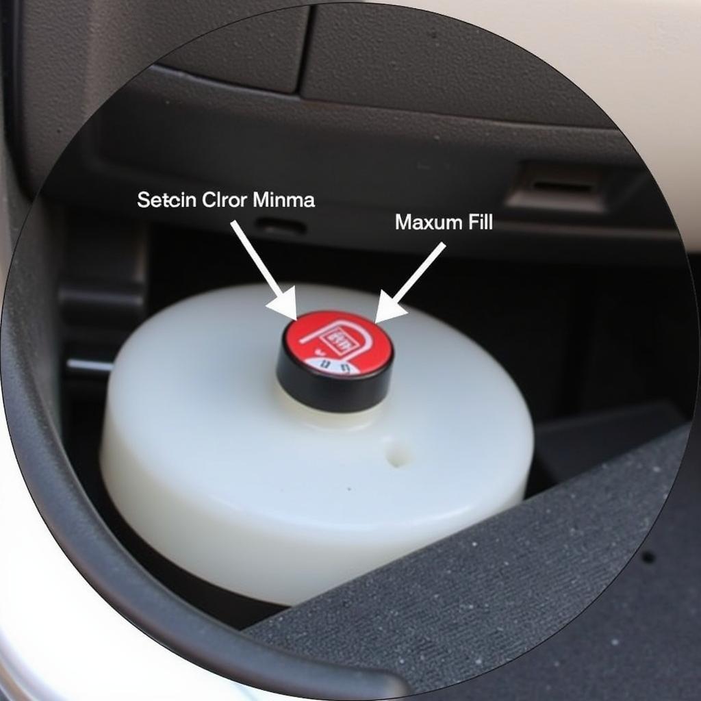 Toyota Venza Brake Fluid Reservoir