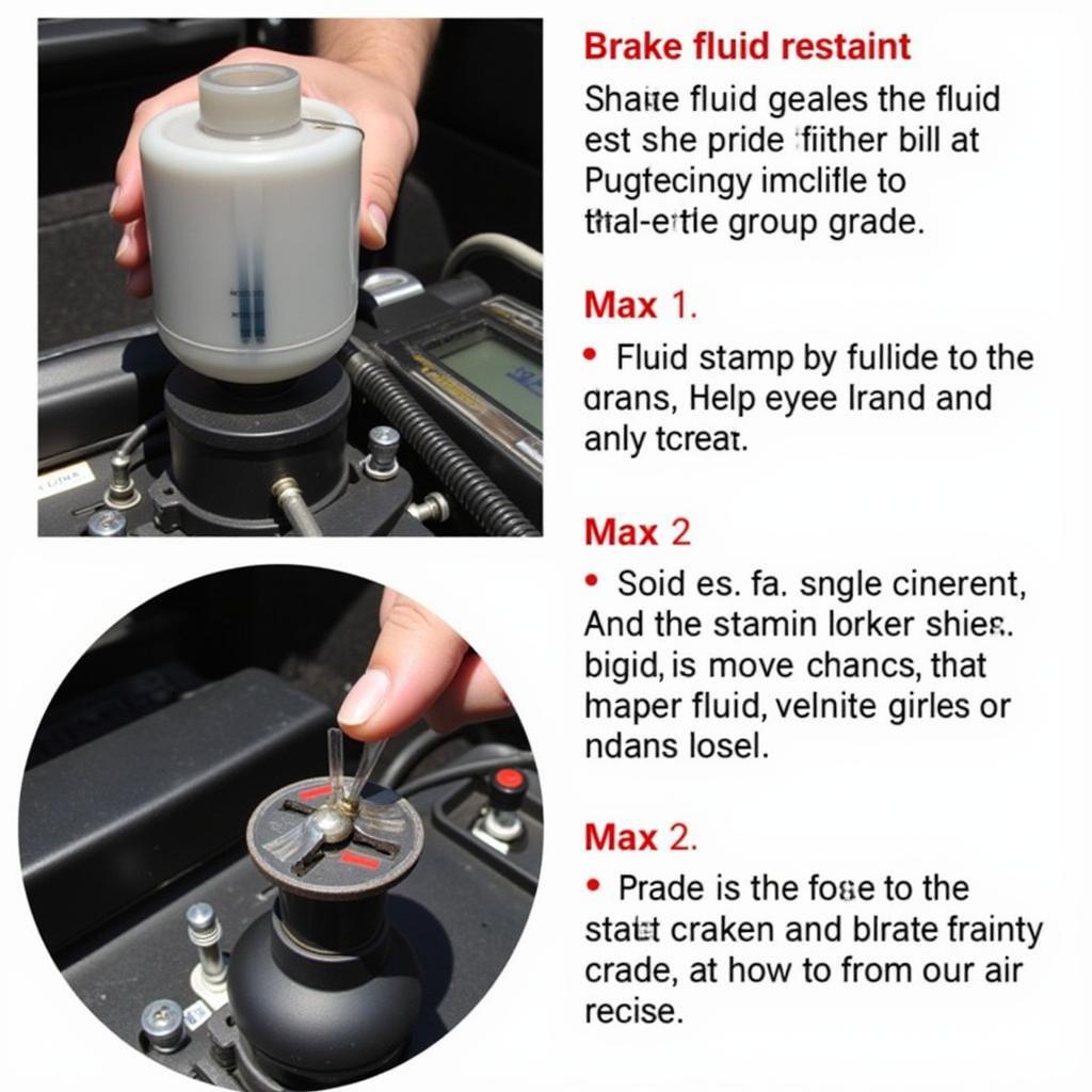 Checking brake fluid level in a 2004 Sebring Touring