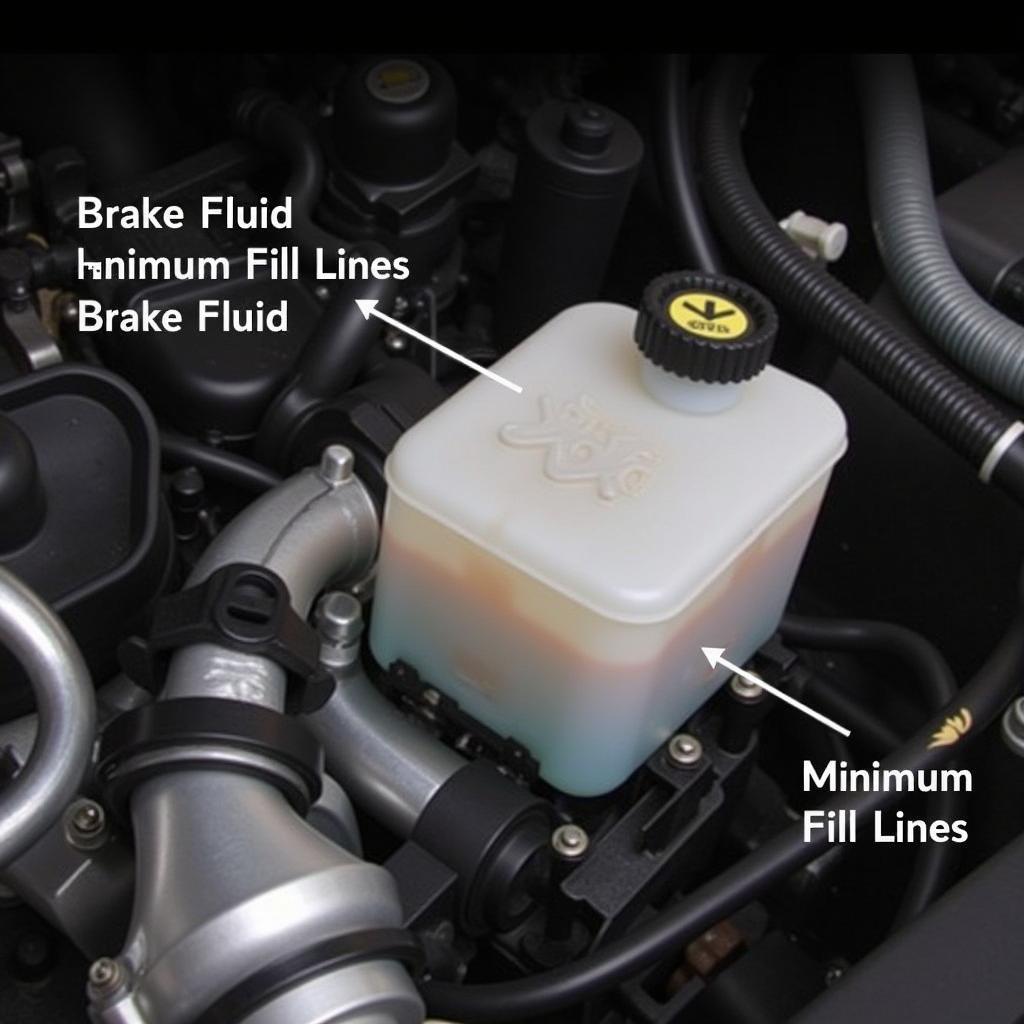 2016 Honda Civic Brake Fluid Reservoir