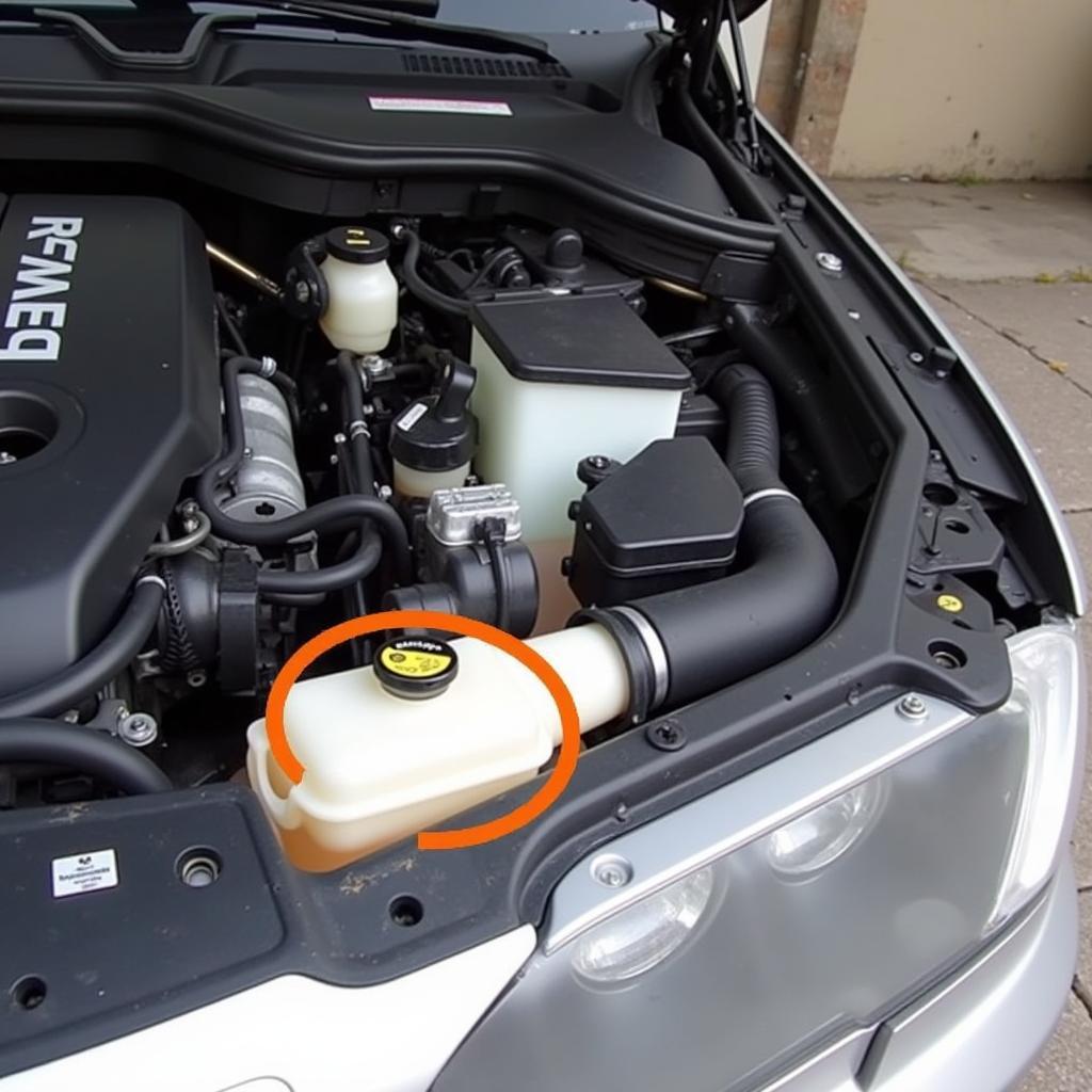 2008 BMW X5 Brake Fluid Reservoir