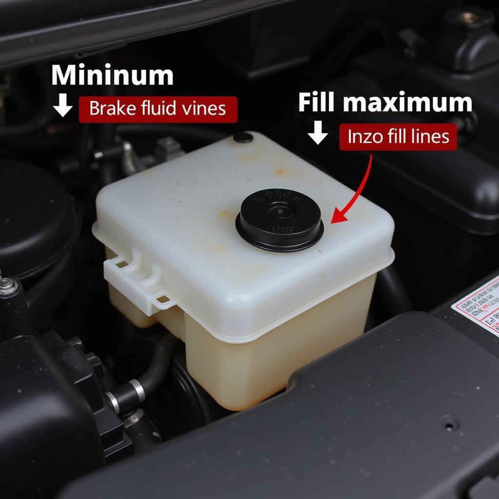 Toyota Tacoma Brake Fluid Reservoir