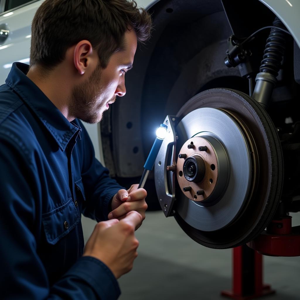 Subaru Legacy Brake Inspection