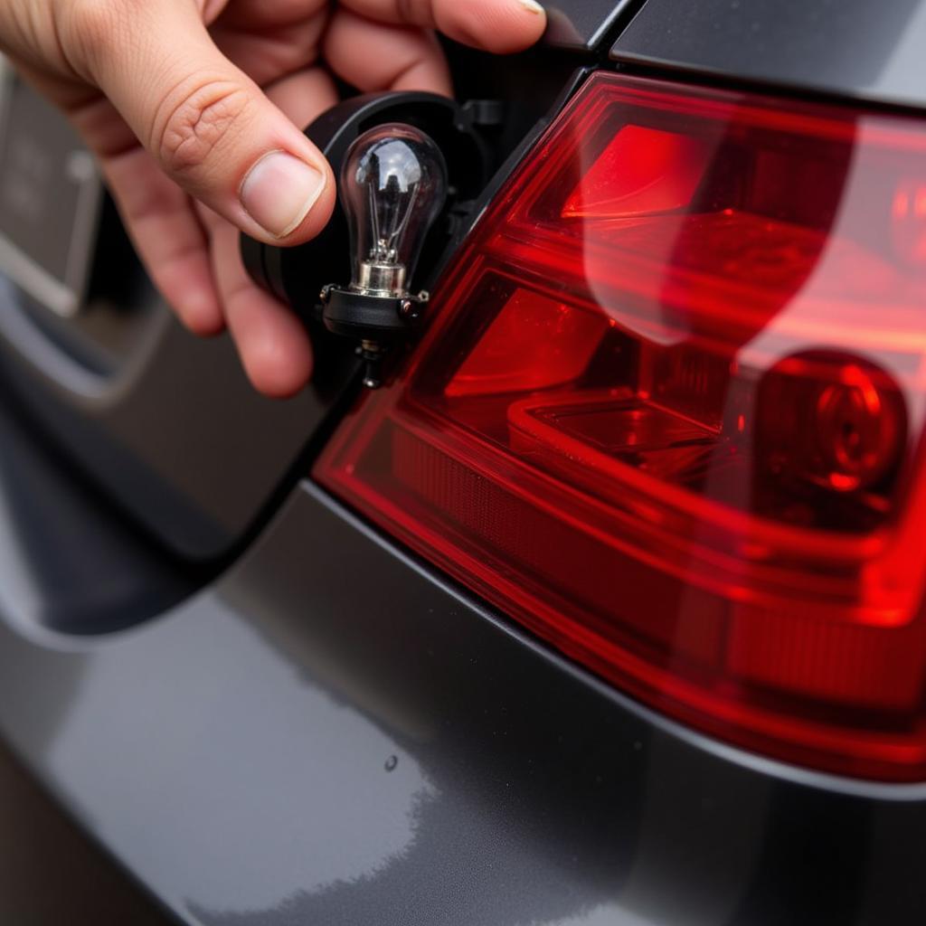 Checking Brake Light Bulb