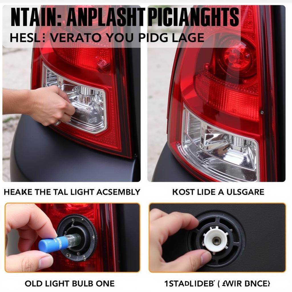 Replacing a Brake Light Bulb