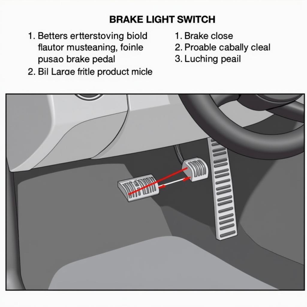 Brake Light Switch Location