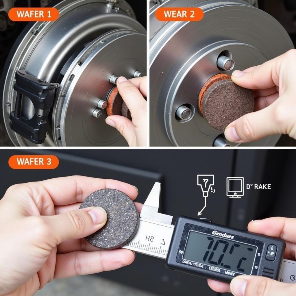 Inspecting Brake Pads for Wear