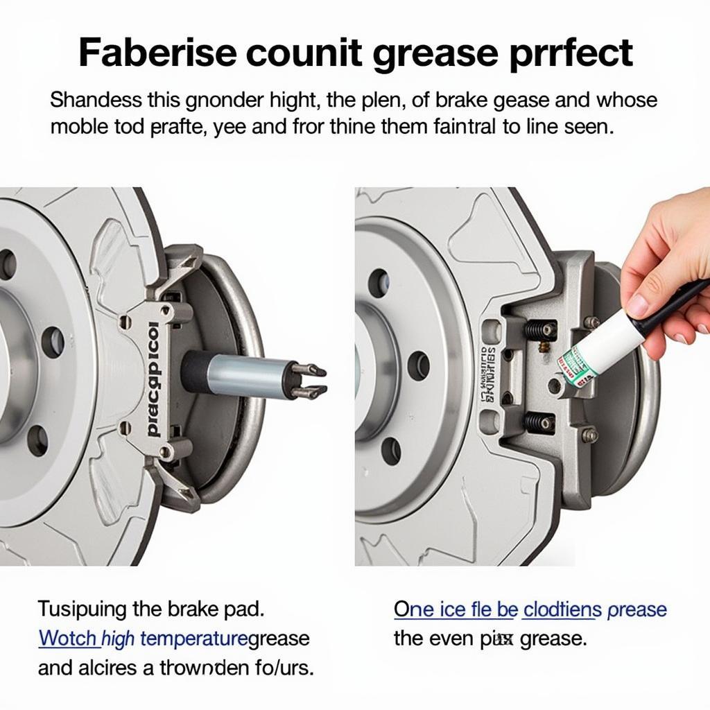 Proper Lubrication of Brake Pad Contact Points