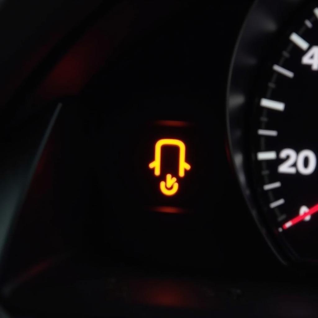 Brake Pad Warning Light on Dashboard