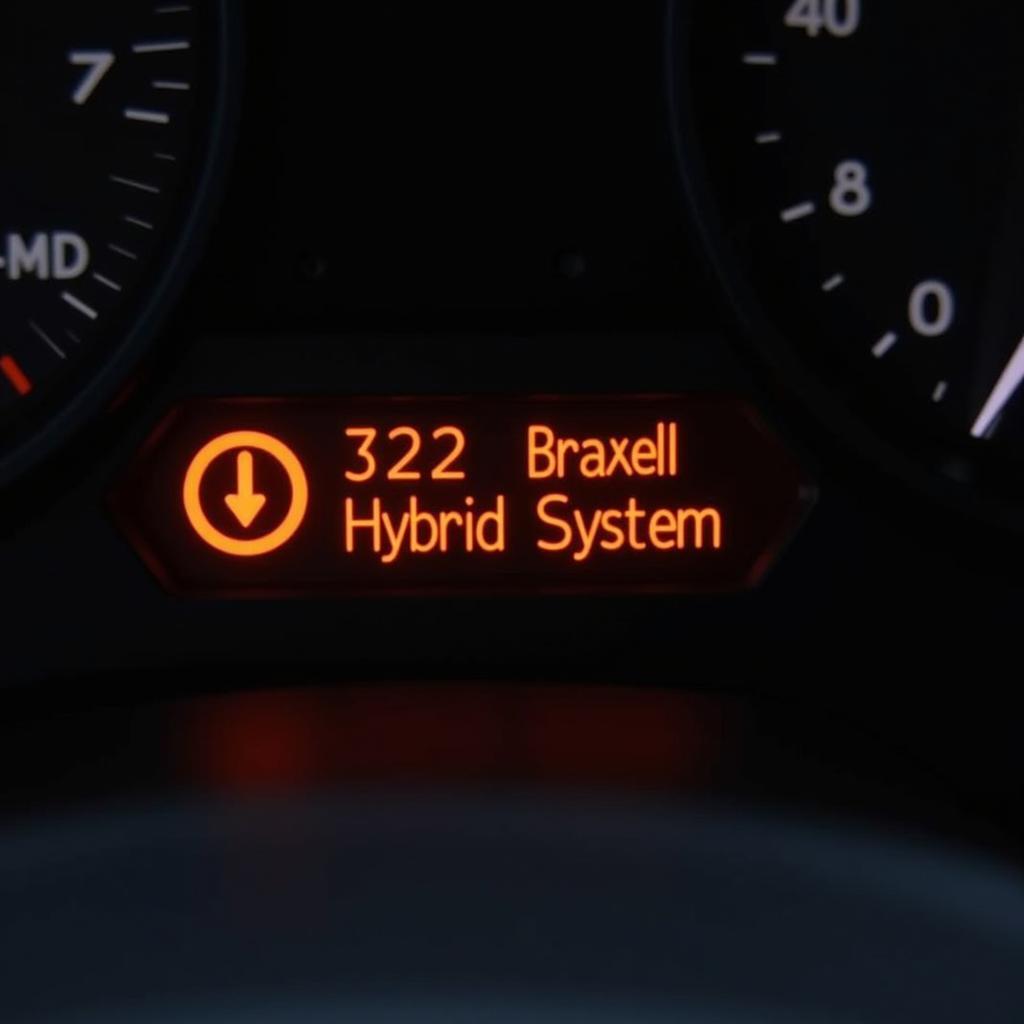 Brake System Warning Light Dashboard