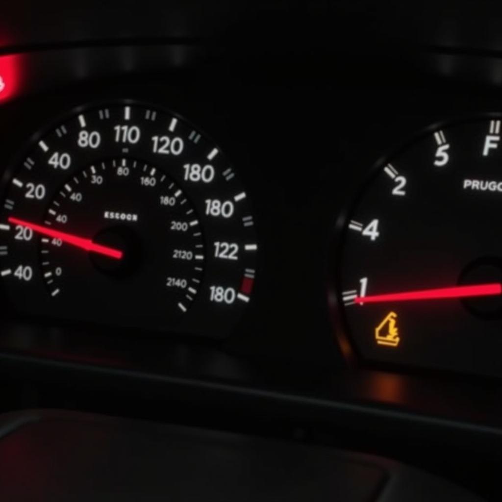 1995 Grand Cherokee brake warning light on dashboard