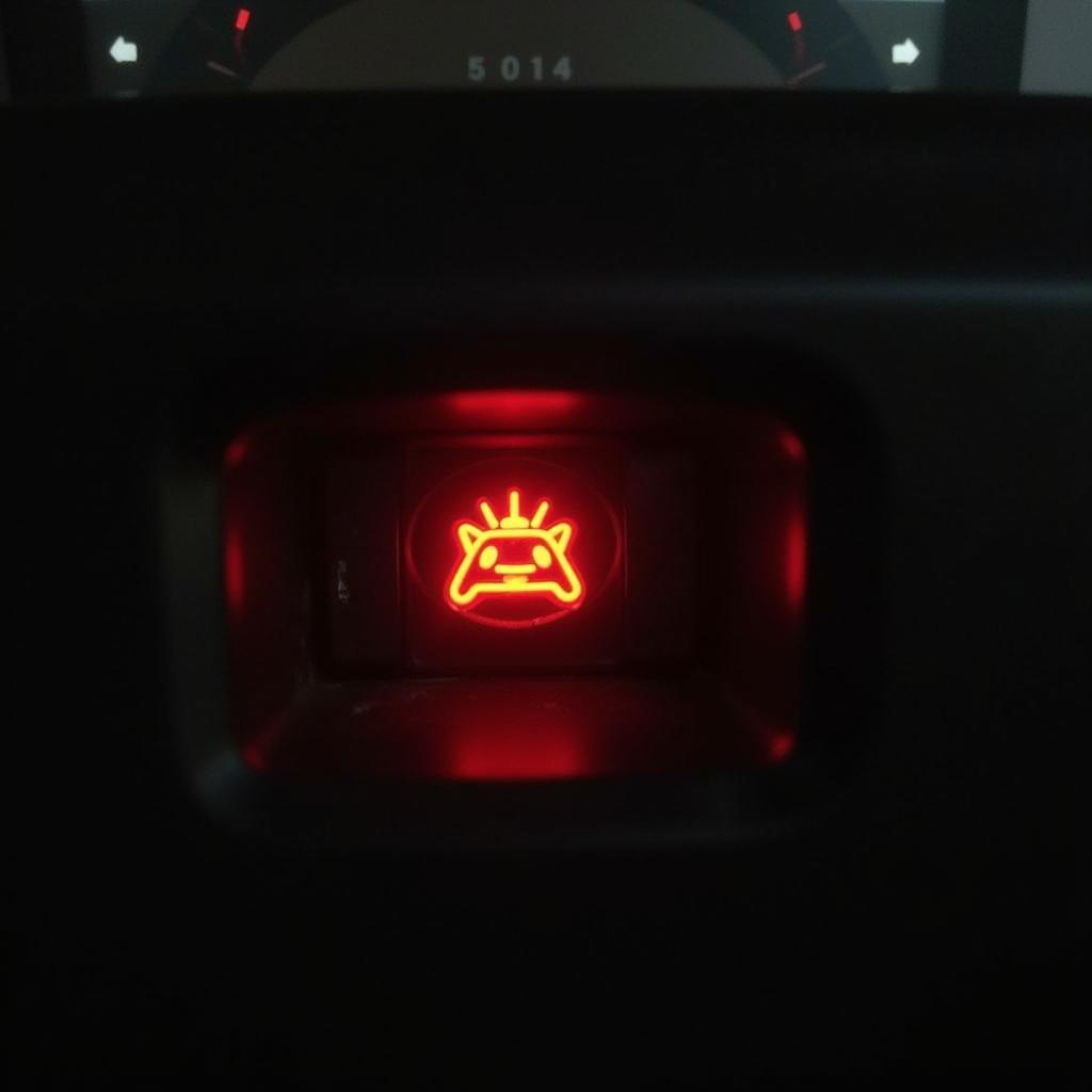 Brake Warning Light on GMC Suburban Dashboard