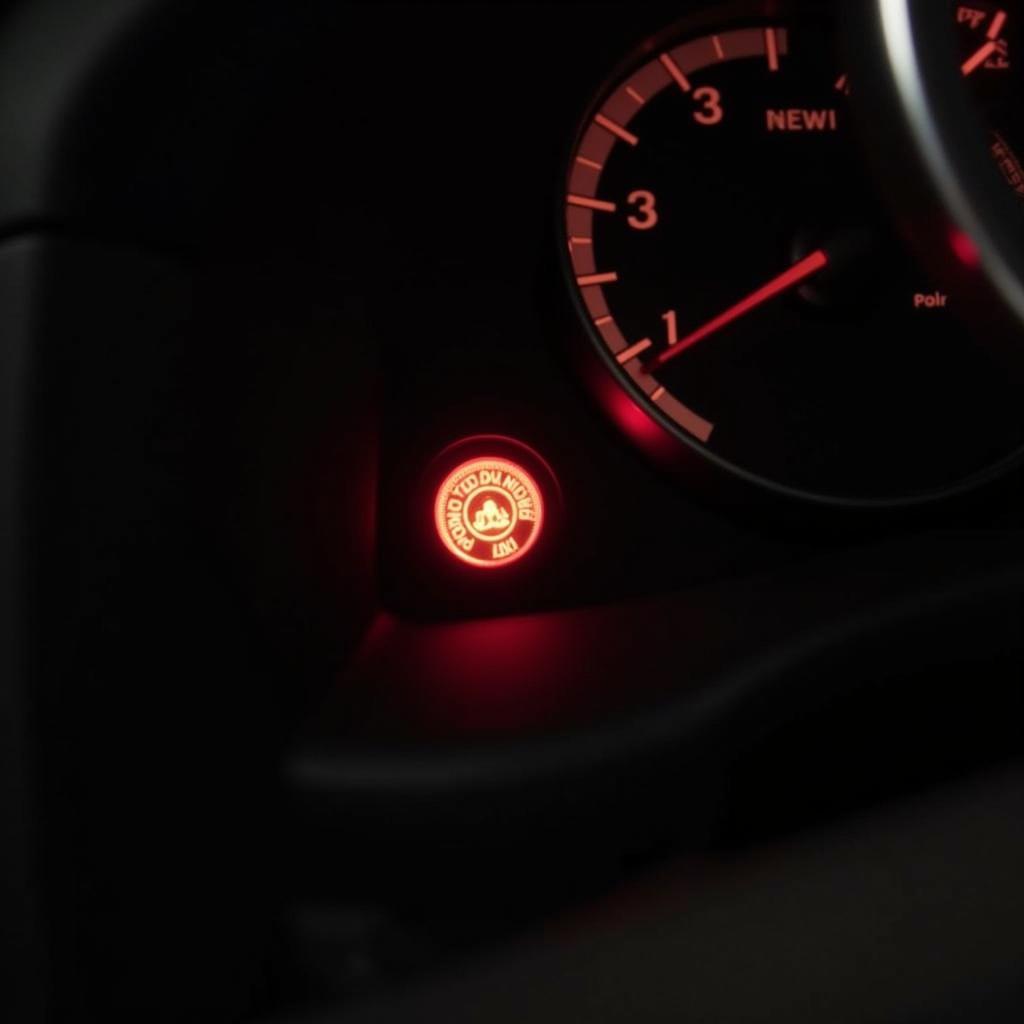 Brake Warning Light on Jeep JK Dashboard